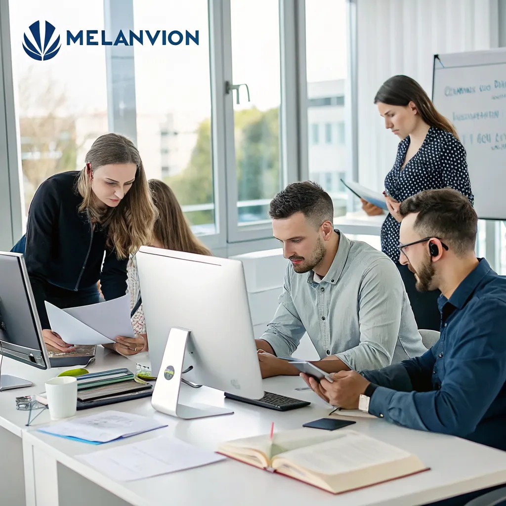 MELANVION team at work